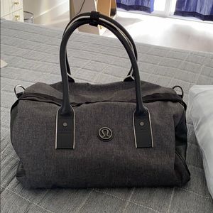 LuLuLemon Define Duffle Grey/white/black